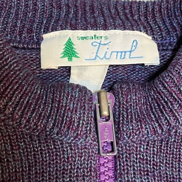 Vintage Baby Tirol Cardigan Wool Blend Nature Lovers Size 18 Months Unisex - Picture 4 of 8